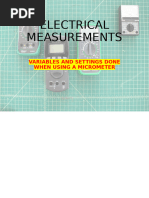 DC Measurement Techniques with DMM | PDF | Electric Power | Electrical ...