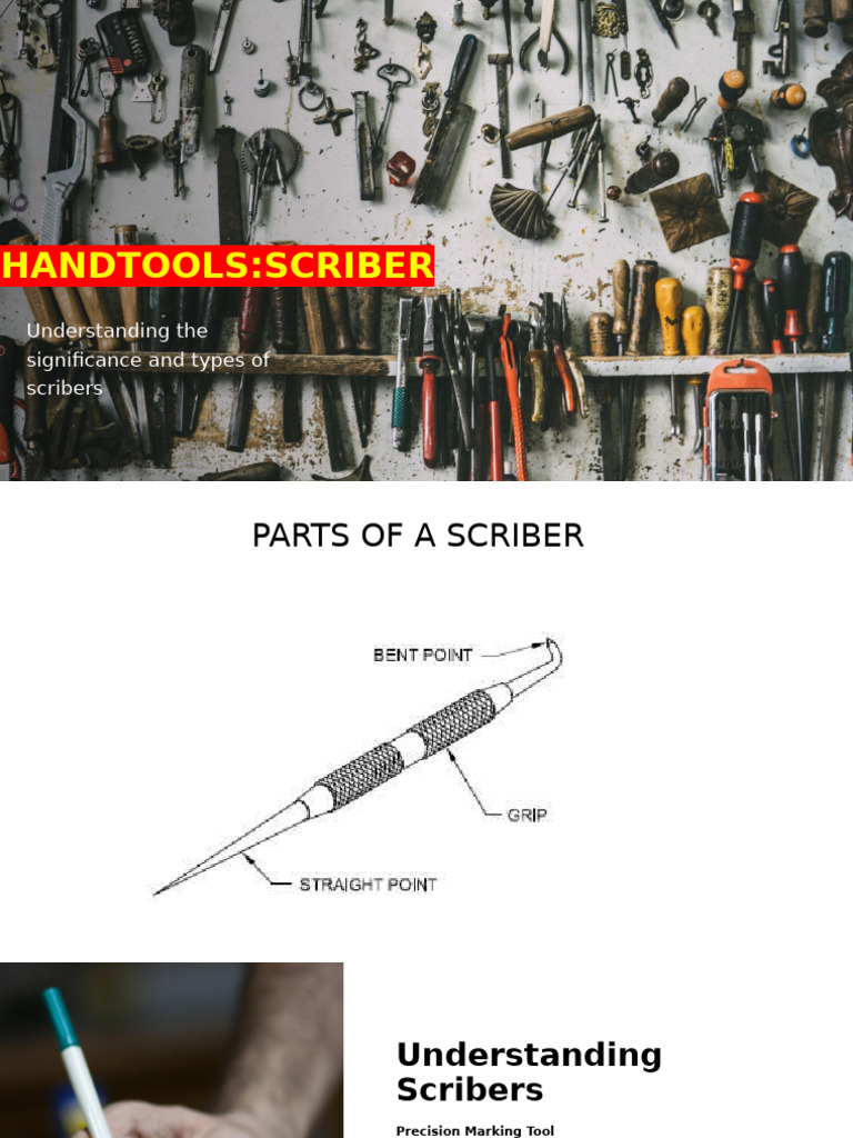 Easy Guide to Using Scribers | PDF | Metalworking | Tools