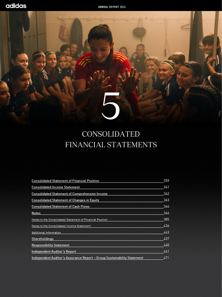adidas 2024 Annual Financial Report | PDF | Income | Balance Sheet