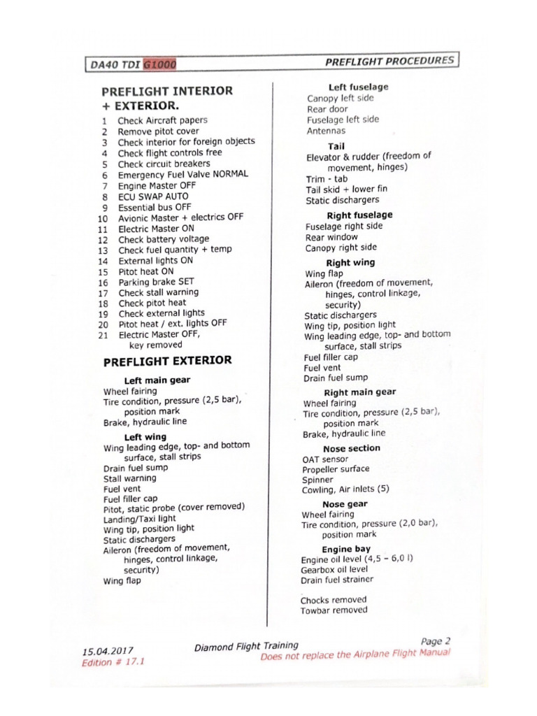 Checklist | PDF