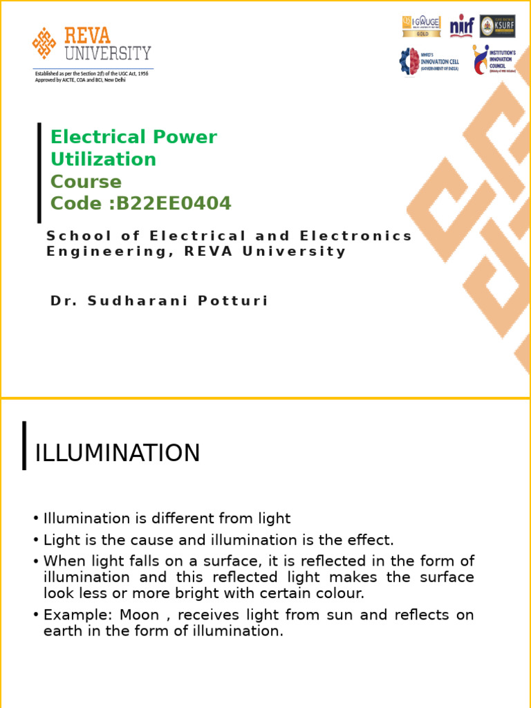 Understanding Illumination Concepts | PDF | Lighting | Fluorescent Lamp