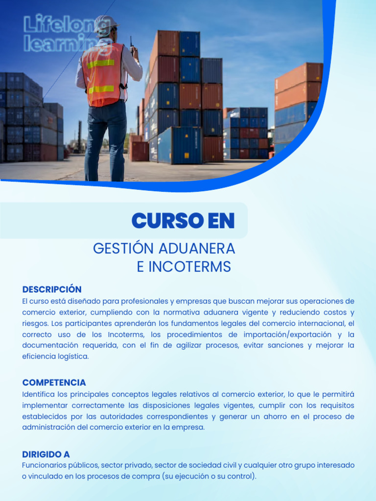 Curso de Comercio Exterior y Aduanas | PDF | aduana | El comercio ...