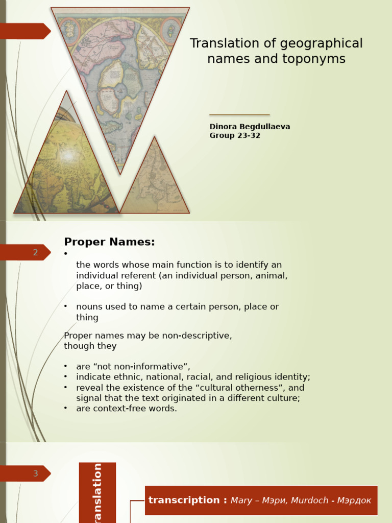 DB Geographical Names | PDF