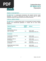 Polypropylene Technical Data Sheet | PDF | Strength Of Materials ...