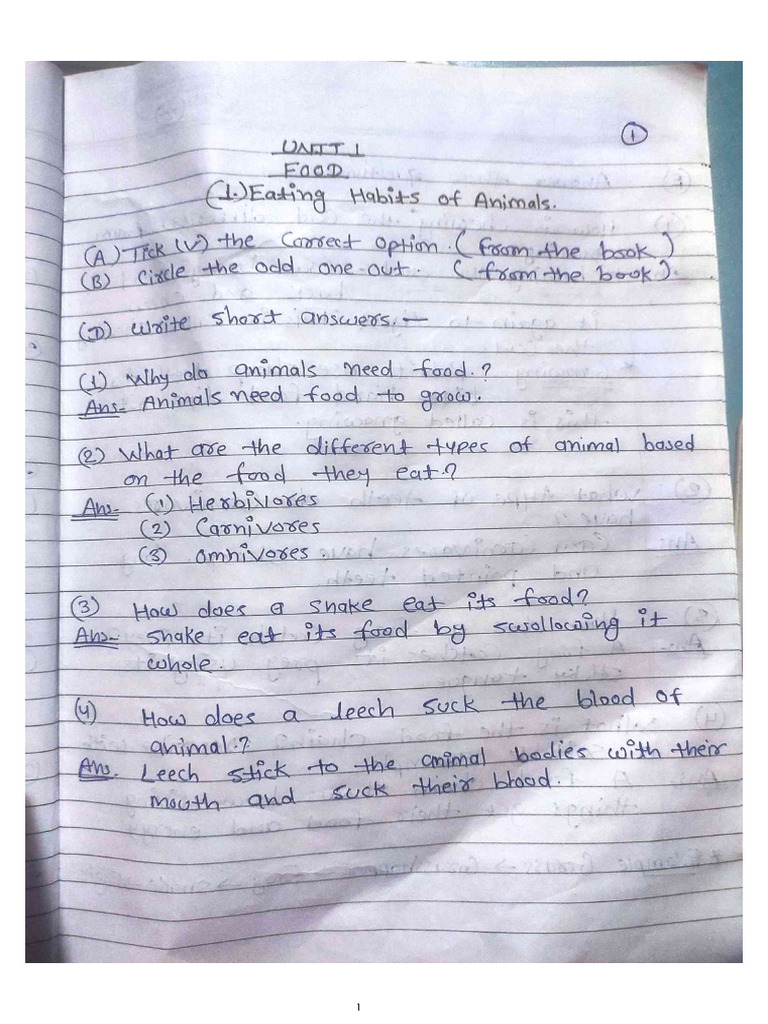 Class-III Science Notes | PDF
