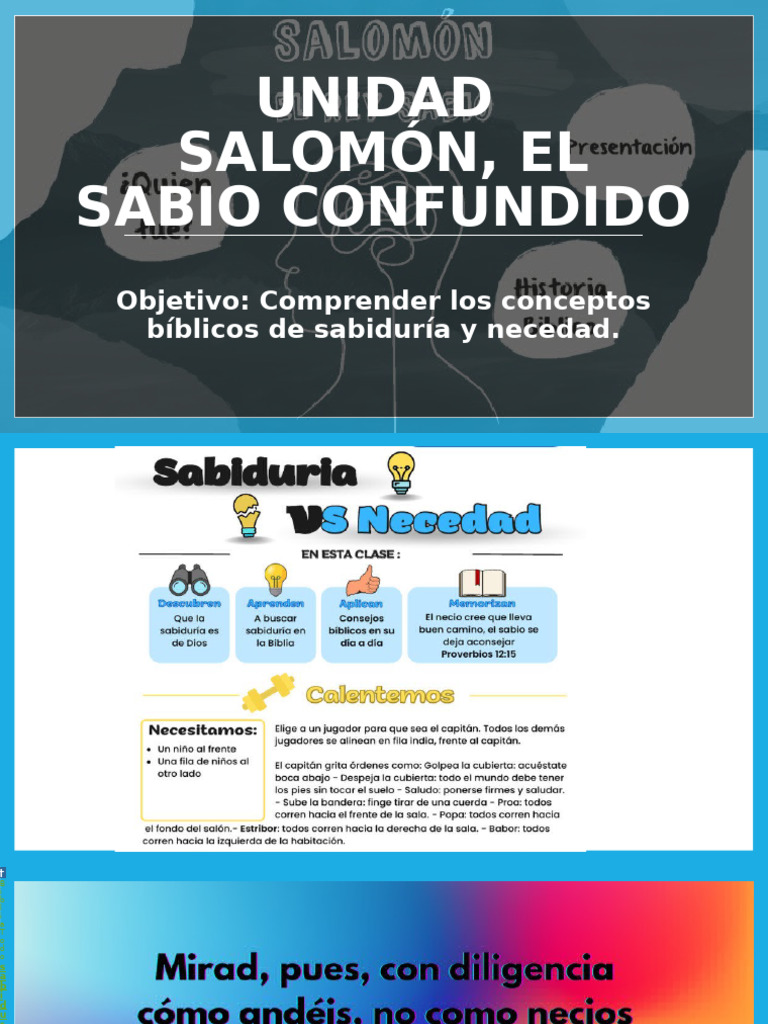Sabiduría y Necedad en la Biblia | PDF | Sabiduría | Biblia