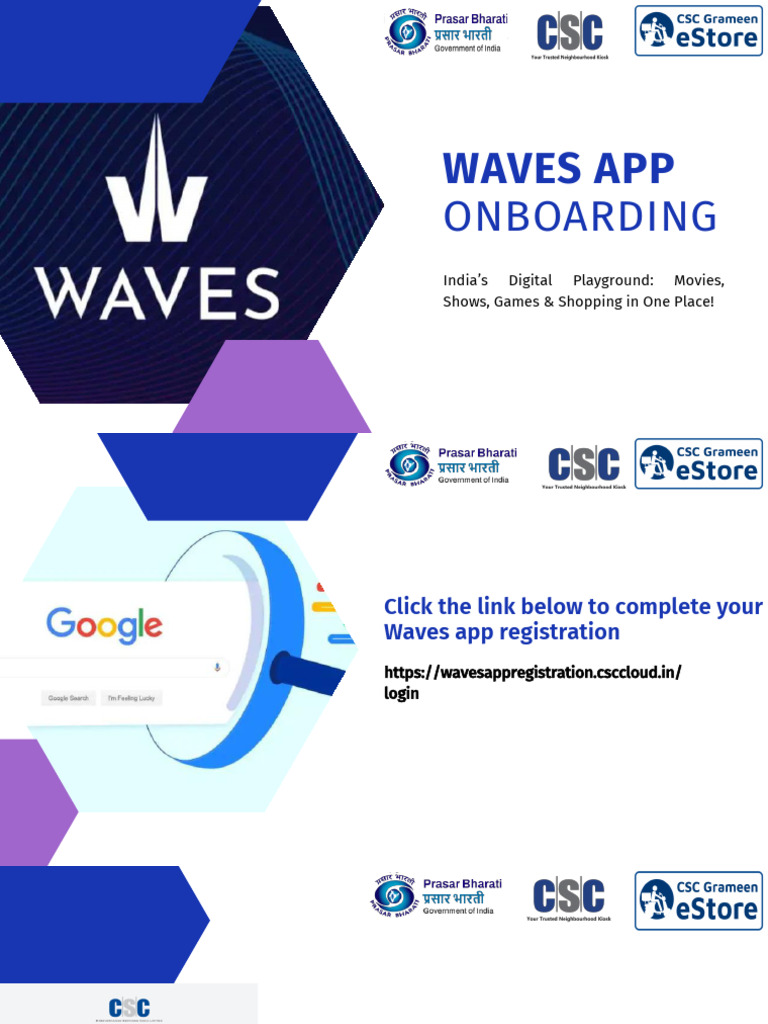 Waves App Registration Guide | PDF