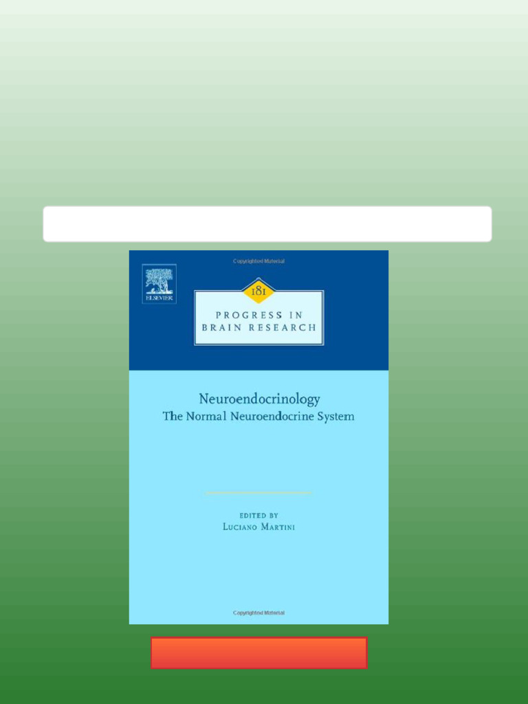 Neuroendocrinology The Normal Neuroendocrine System 1st Edition Luciano ...