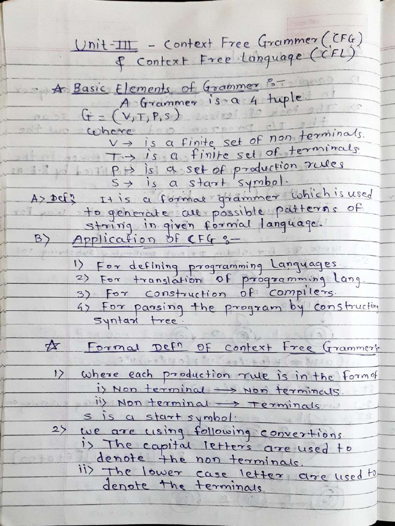 Toc Unit 3 | PDF
