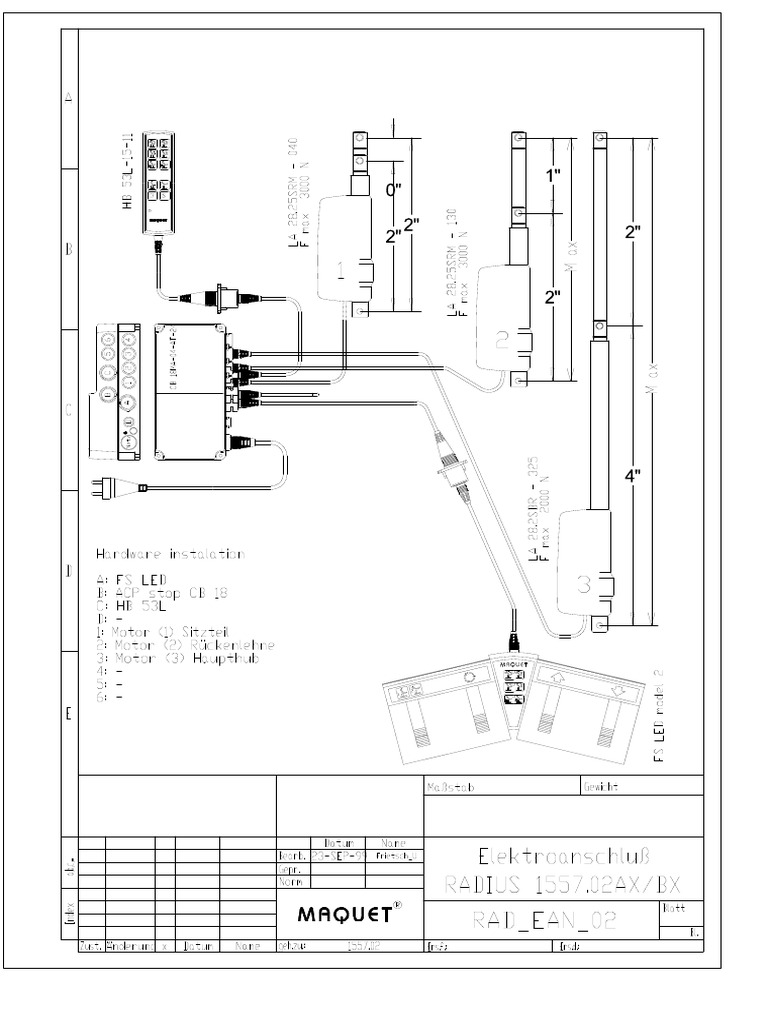 Maquet Radius Schema | PDF