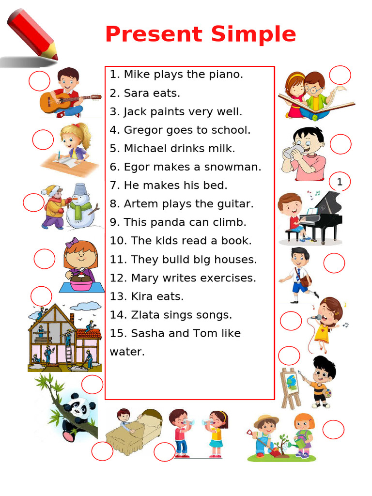 Present Simple Crosswords Fun Activities Games Games Grammar Dril ...