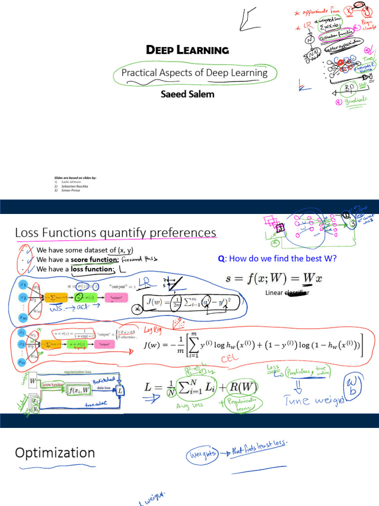 Practical Deep Learning Insights | PDF | Mathematical Optimization ...