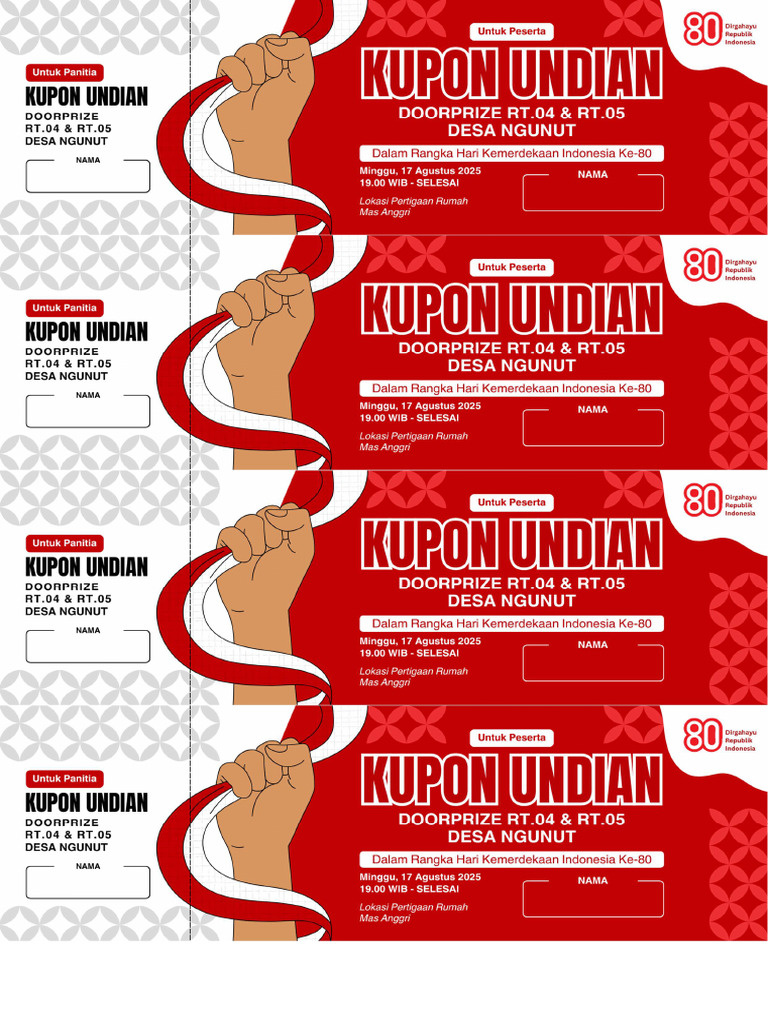 Kupon Doorprize | PDF
