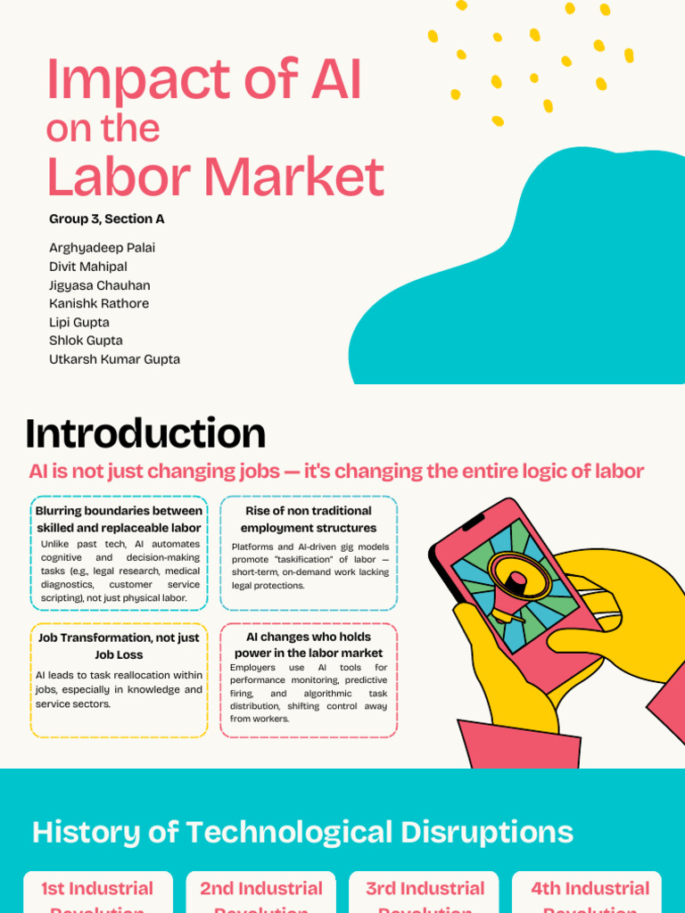 AI's Impact on Labor Market Dynamics | PDF | Economic Growth ...