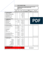 BQ (Bill of Quantity)