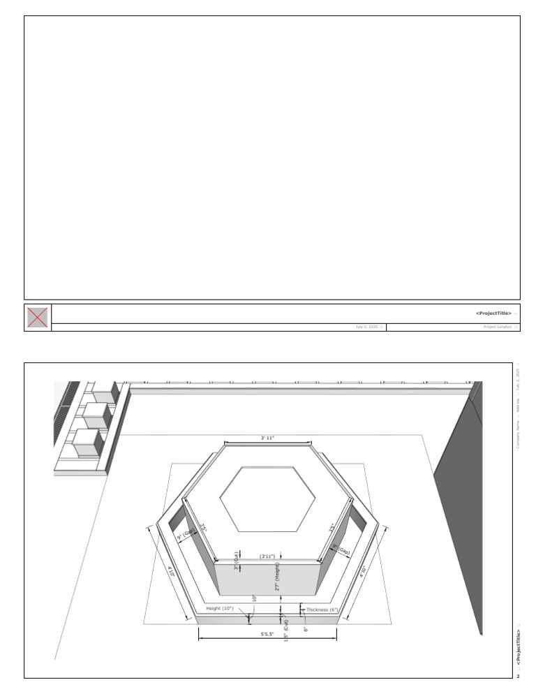 Project Specifications and Measurements | PDF