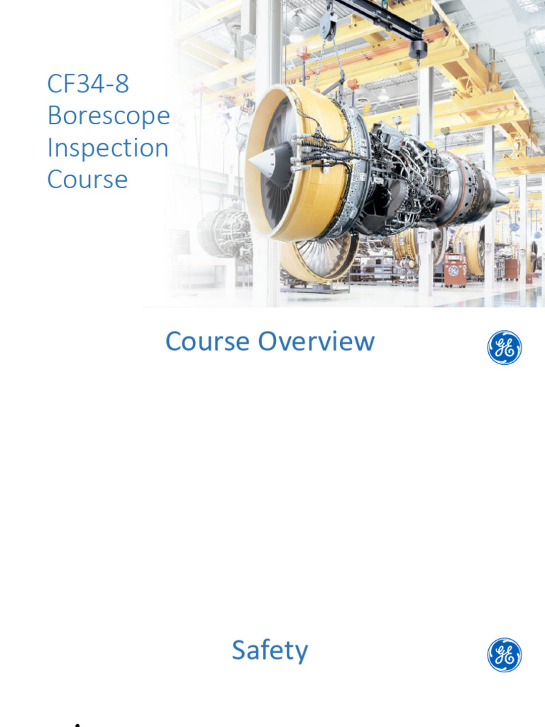 CF34-8 Borescope Inspection Guide | PDF | Foreign Object Damage | Turbine