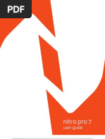 Download Nitro Pro 7 User Guide by mayefixit SN90054708 doc pdf