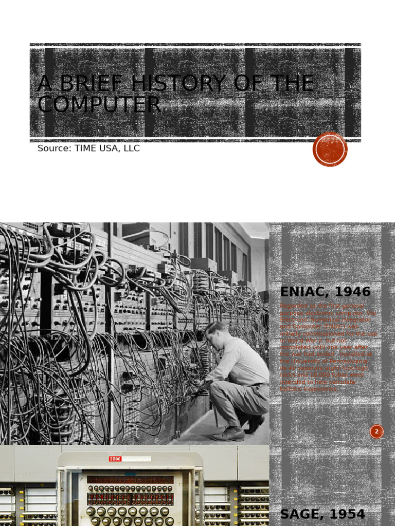 Evolution of Computers Through History | PDF | Personal Computers | I Pad