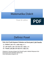 Matematika Diskrit - Poset