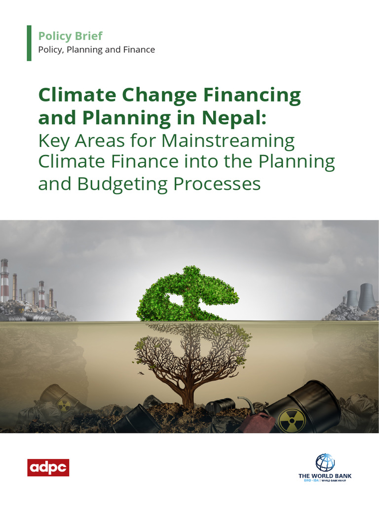 Mainstreaming Climate Finance in Nepal | PDF | Expense | Budget