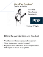 Sydney Taylor's Ethical Awareness