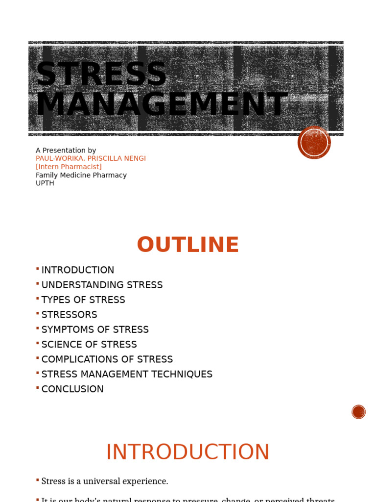 Effective Stress Management Techniques | PDF | Stress (Biology ...