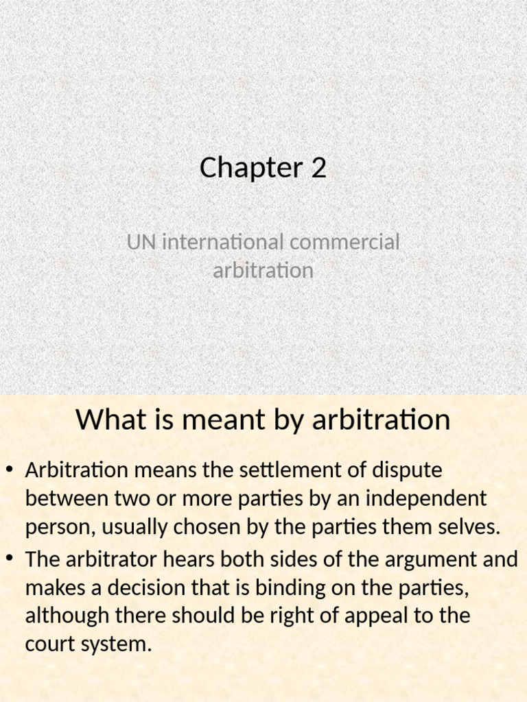 Understanding Arbitration Basics | PDF | Arbitral Tribunal | Arbitration