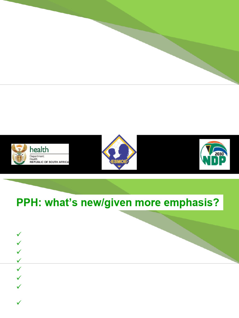Postpartum Hemorrhage Management Guidelines | PDF | Childbirth ...