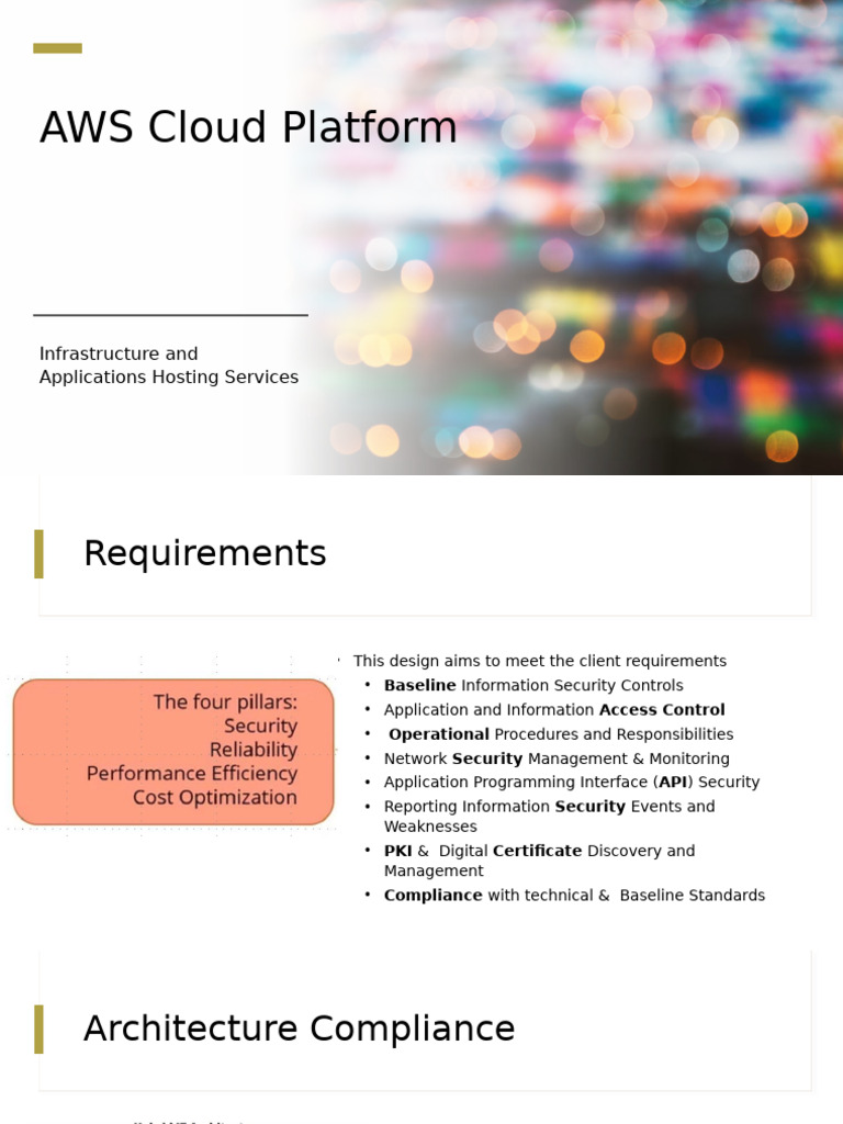 AWS Hybrid Cloud Architecture Overview | PDF | Cloud Computing | Amazon ...