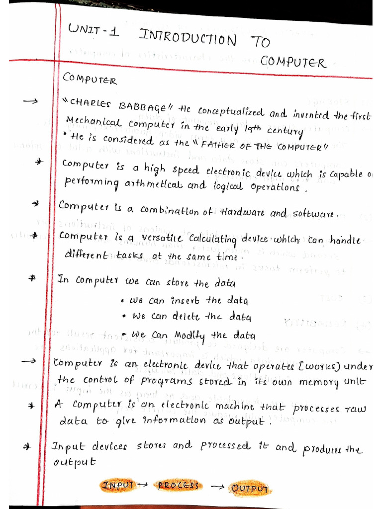 Basic Computers Skills Unit. 1 | PDF