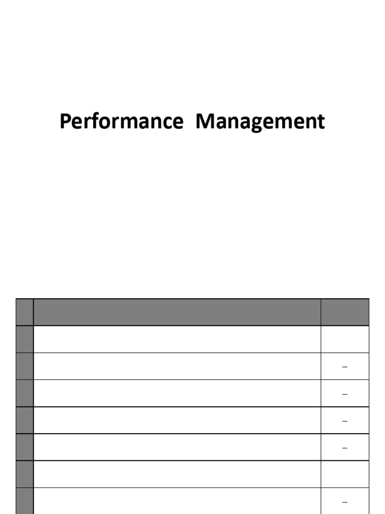 Performance Management Guide Overview | PDF | Performance Appraisal | Audit