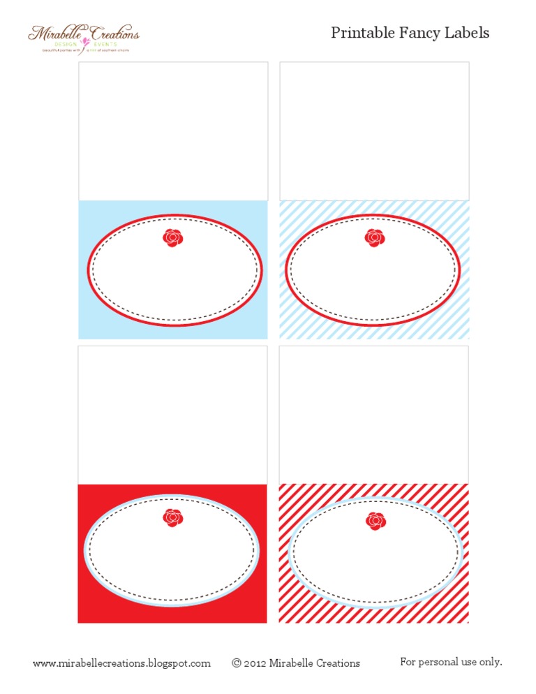 Derby Fancy Labels | PDF