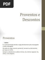 Proventos e Descontos