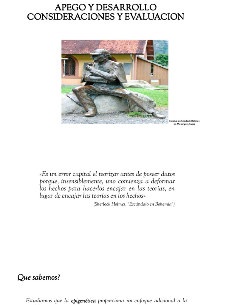 Apego y Desarrollo 1 | PDF | Teoría de apego | Las emociones