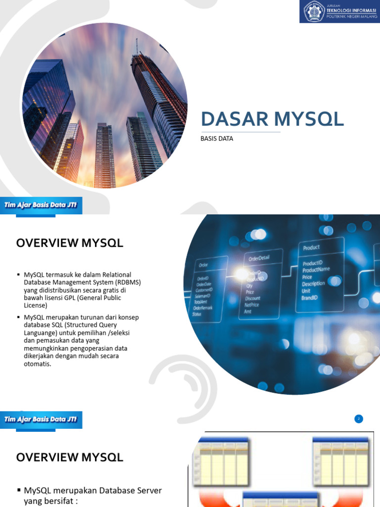Panduan Dasar MySQL dan SQL | PDF