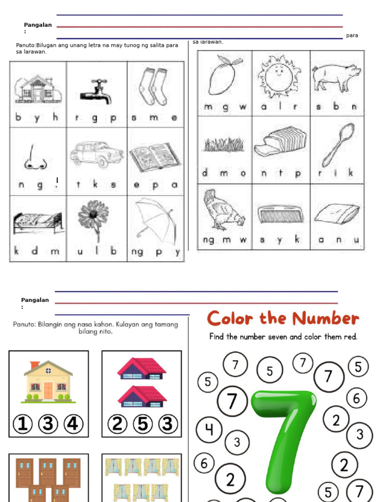 Activity Kinder | PDF