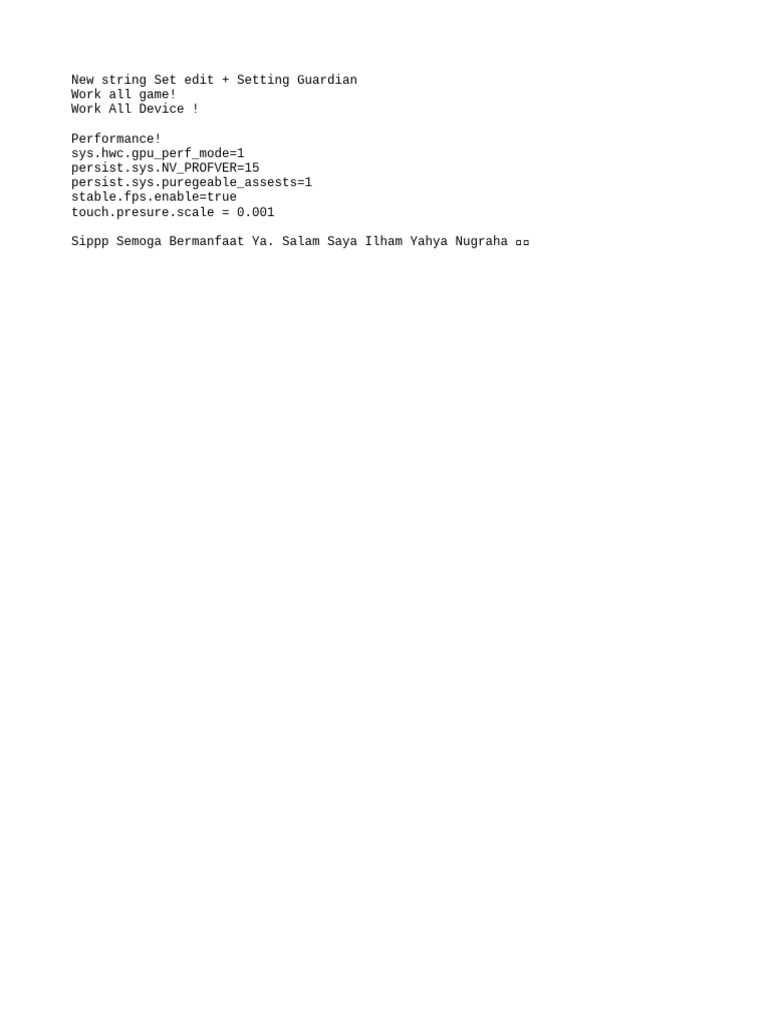 Optimize Game Performance Settings | PDF