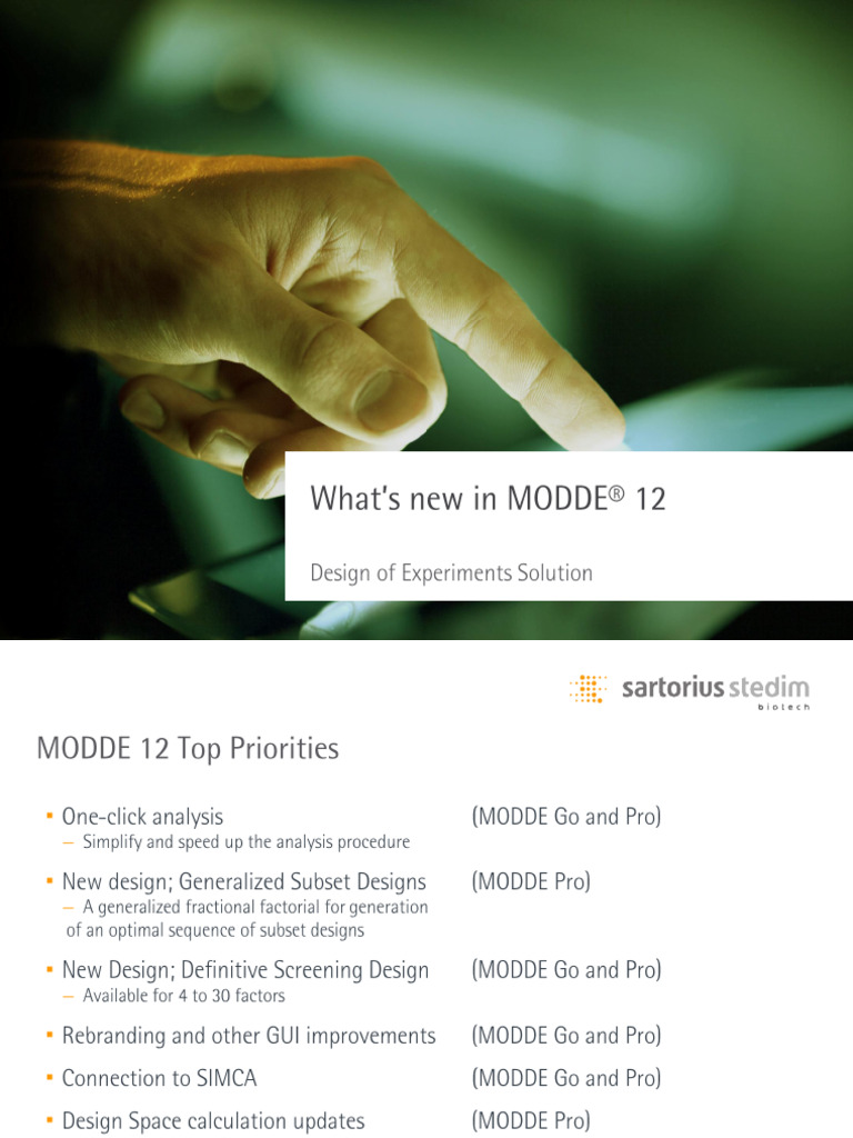 Modde 12.0.1 What's New | PDF