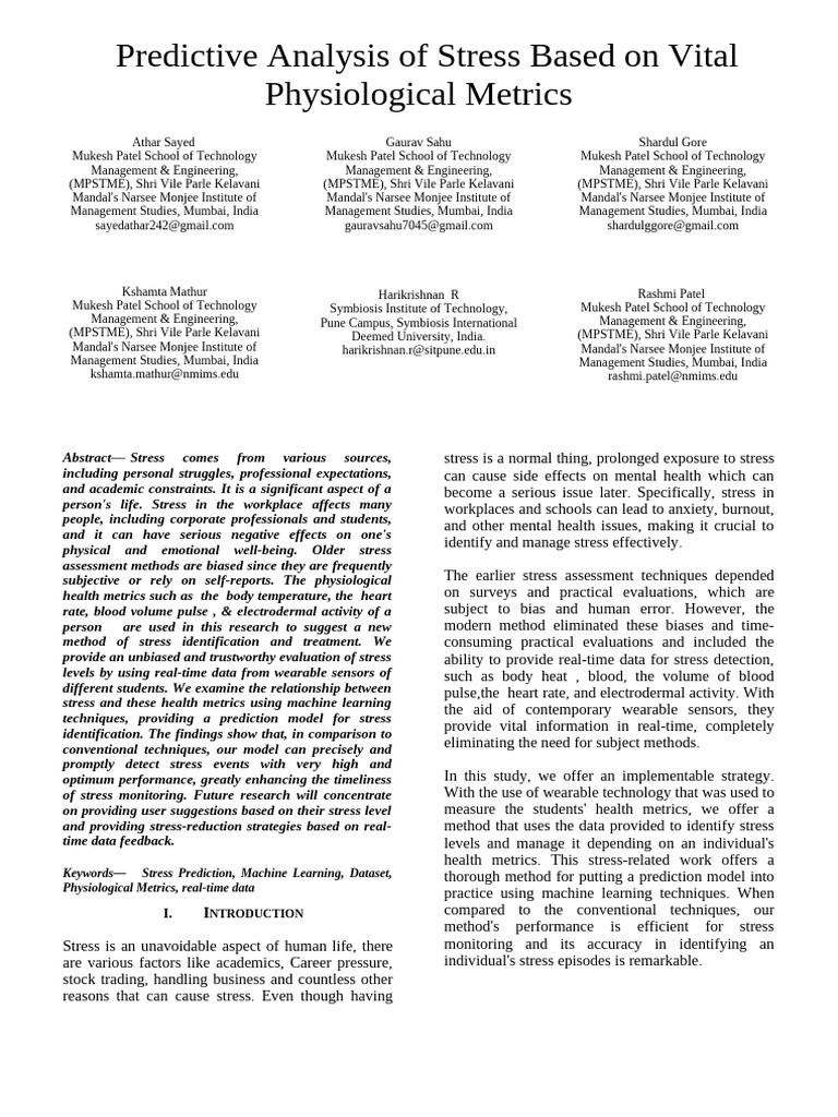 Sem-I FInal Draft Research Paper | PDF | Graphics Processing Unit ...