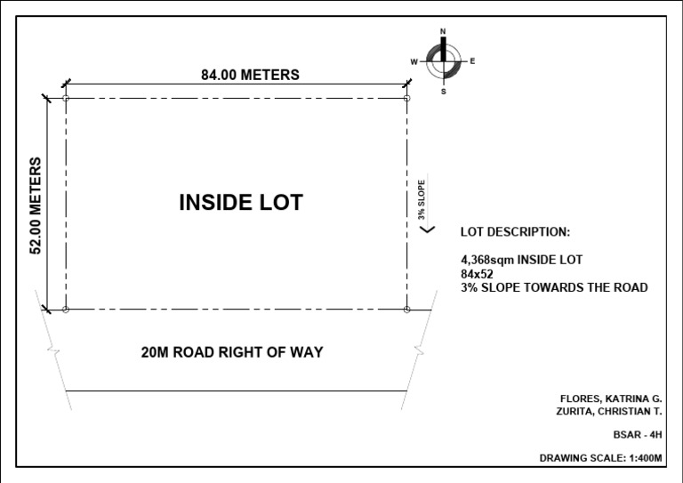 20M Road Right of Way Plan | PDF