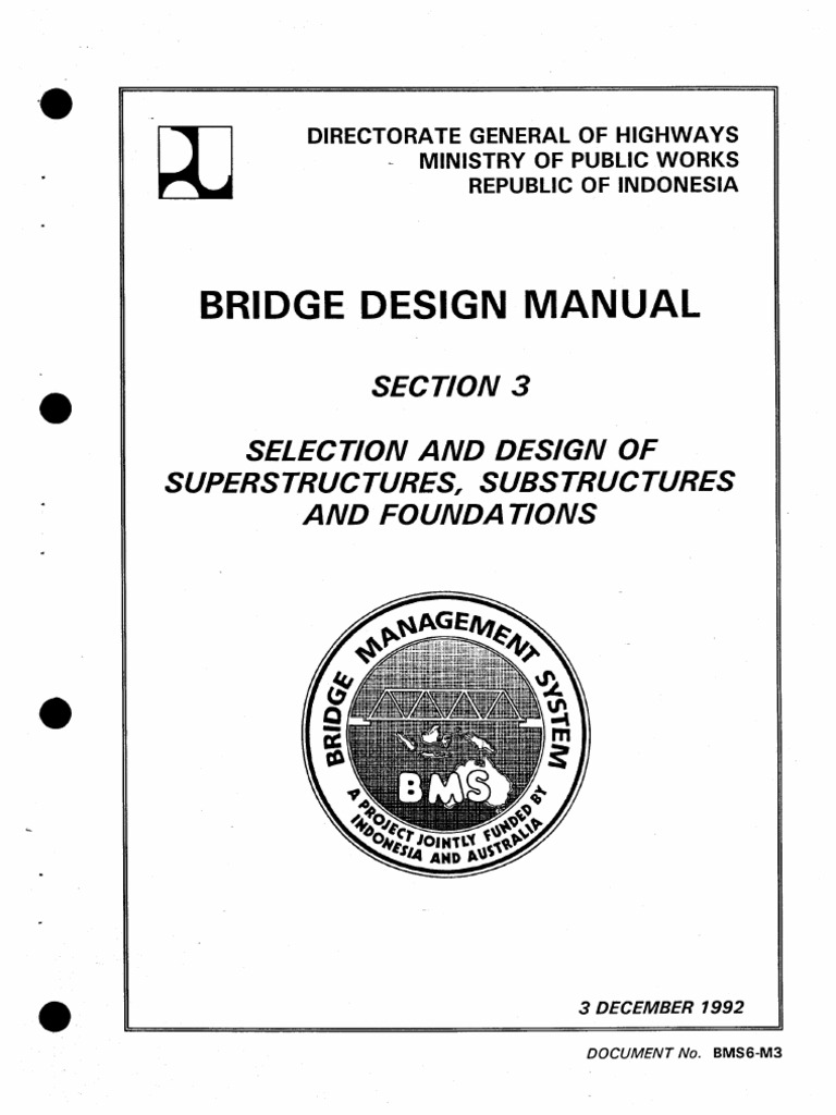 Secton 3 Selection and Design of Superstructures, Sub Structures and ...