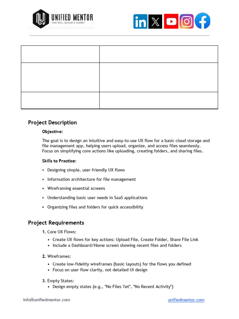 UX Design for Cloud Storage App | PDF | Usability | Information Technology