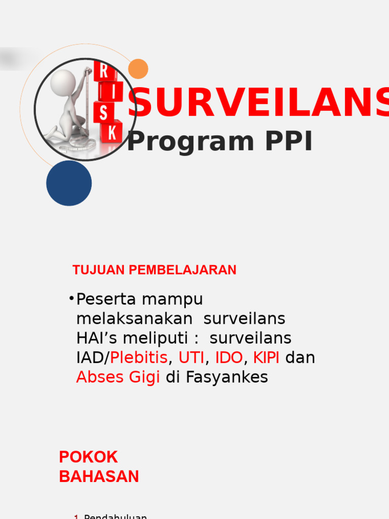 Tujuan Surveilans Program PPI | PDF
