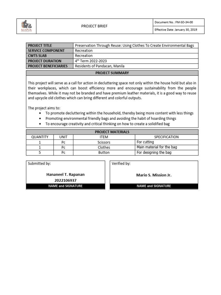 Rapanan HT Cwts103 Am9 PB | PDF
