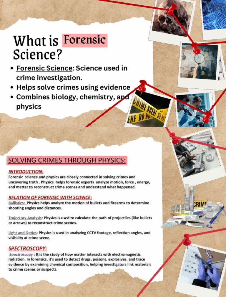 Use of Science in Forensic | PDF