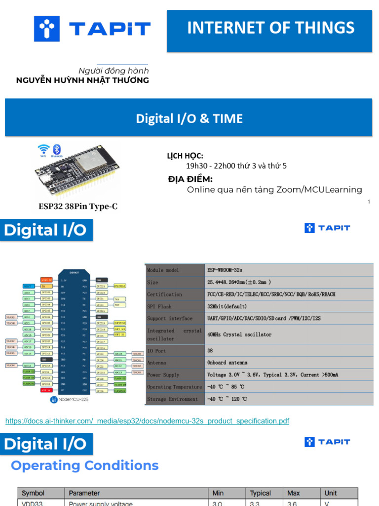 m2 - Gpio & Delay | PDF