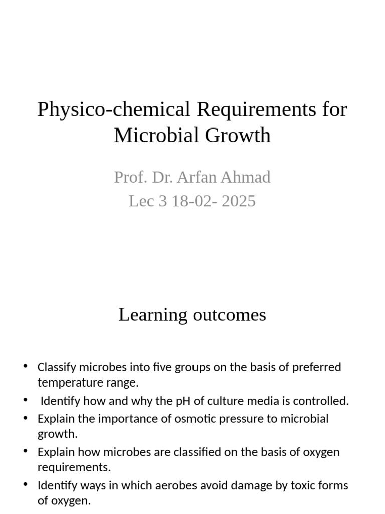 3A Microbial Growth | PDF | Chemical Substances | Chemistry