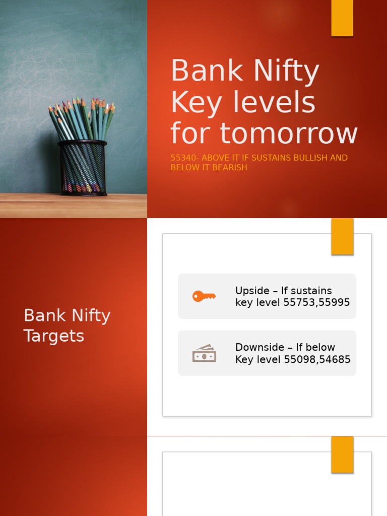 Bank Nifty Key Levels For Tomorrow | PDF
