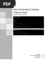 Download Basic Penetrartion Testing-Kubuntu Style by nahumq2 SN90072497 doc pdf